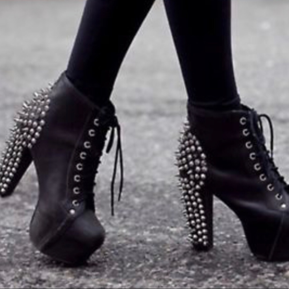 Jeffrey Campbell Discontinued Lita Spike Boots